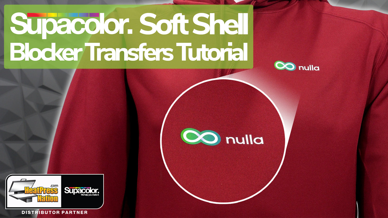 How To Prepare & Apply Supacolor Soft Shell Blocker Transfers - HeatPressNation