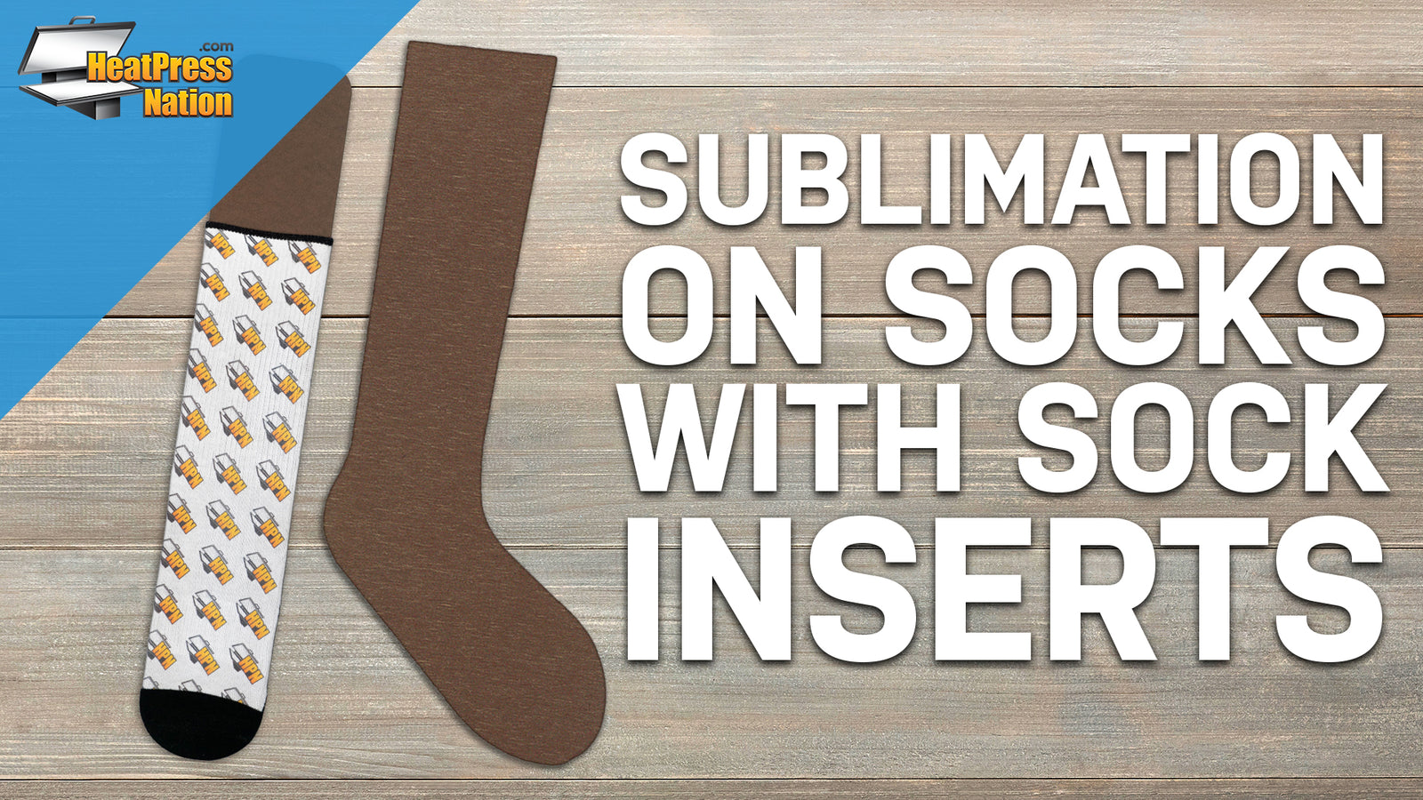 How To Sublimate Socks with SubliCraft Sock Inserts - HeatPressNation