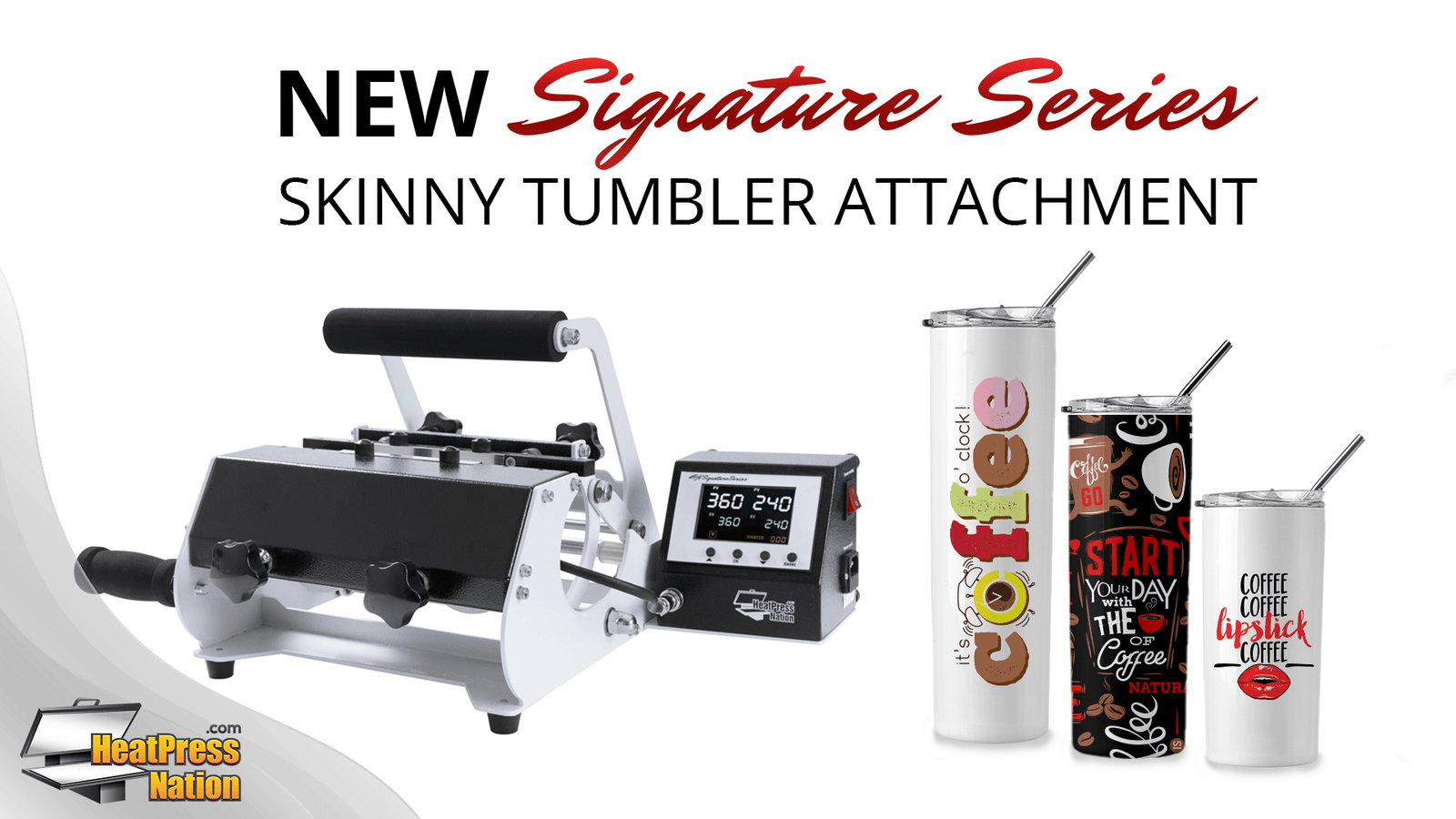 New Mug Press Bundles with Tumbler Attachment - HeatPressNation