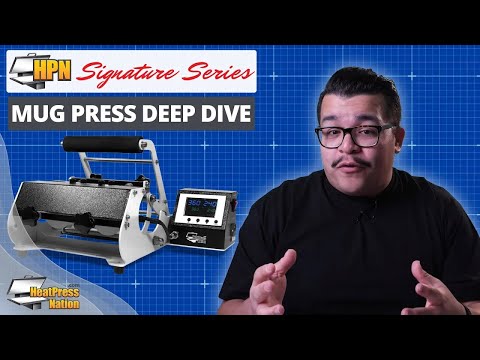 HPN Signature Series Automated Sublimation Heat Transfer Mug Press 220v